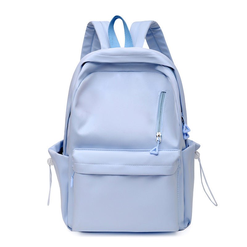Solid-color Versatile Backpack - pokema4c6223e298d4473d58bf78a8a3e70153