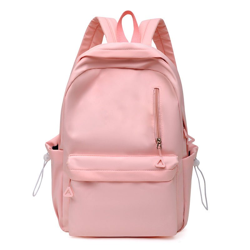 Solid-color Versatile Backpack - pokemaf33509f651c4ef8afdb7395eb9abfdf1