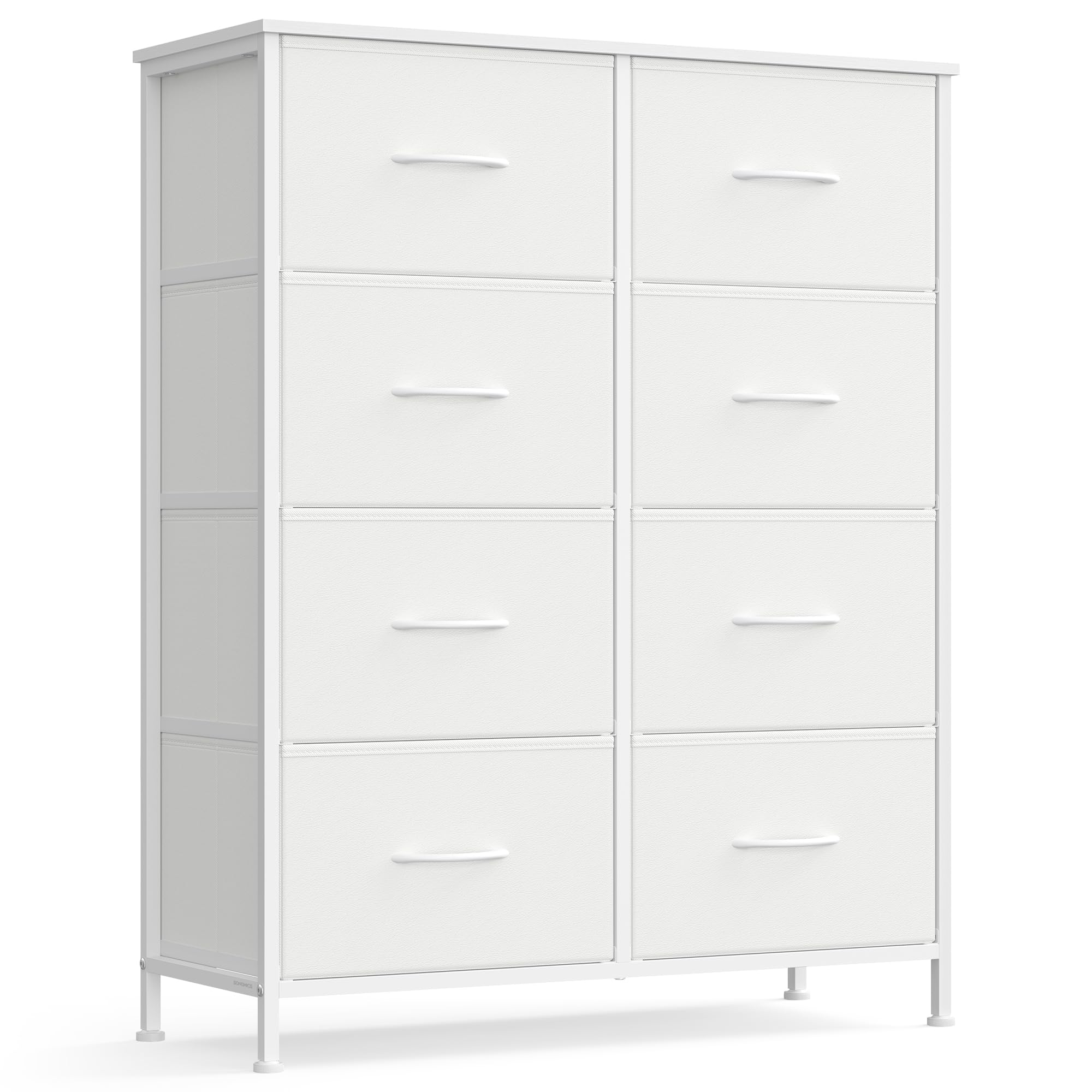 SONGMICS Chest of Drawers Storage Unit, Steel, 6 Drawers | BELLAH Collection, for Bedroom, Closet, Hallway, Living Room, Ink Black and Ebony Black, LGS123BH03 - pokemaSONGMICS Chest of Drawers Storage Unit, Steel, 6 Drawers | BELLAH Collection, for Bedroom, Closet, Hallway, Living Room, Ink Black and Ebony Black, LGS123BH03