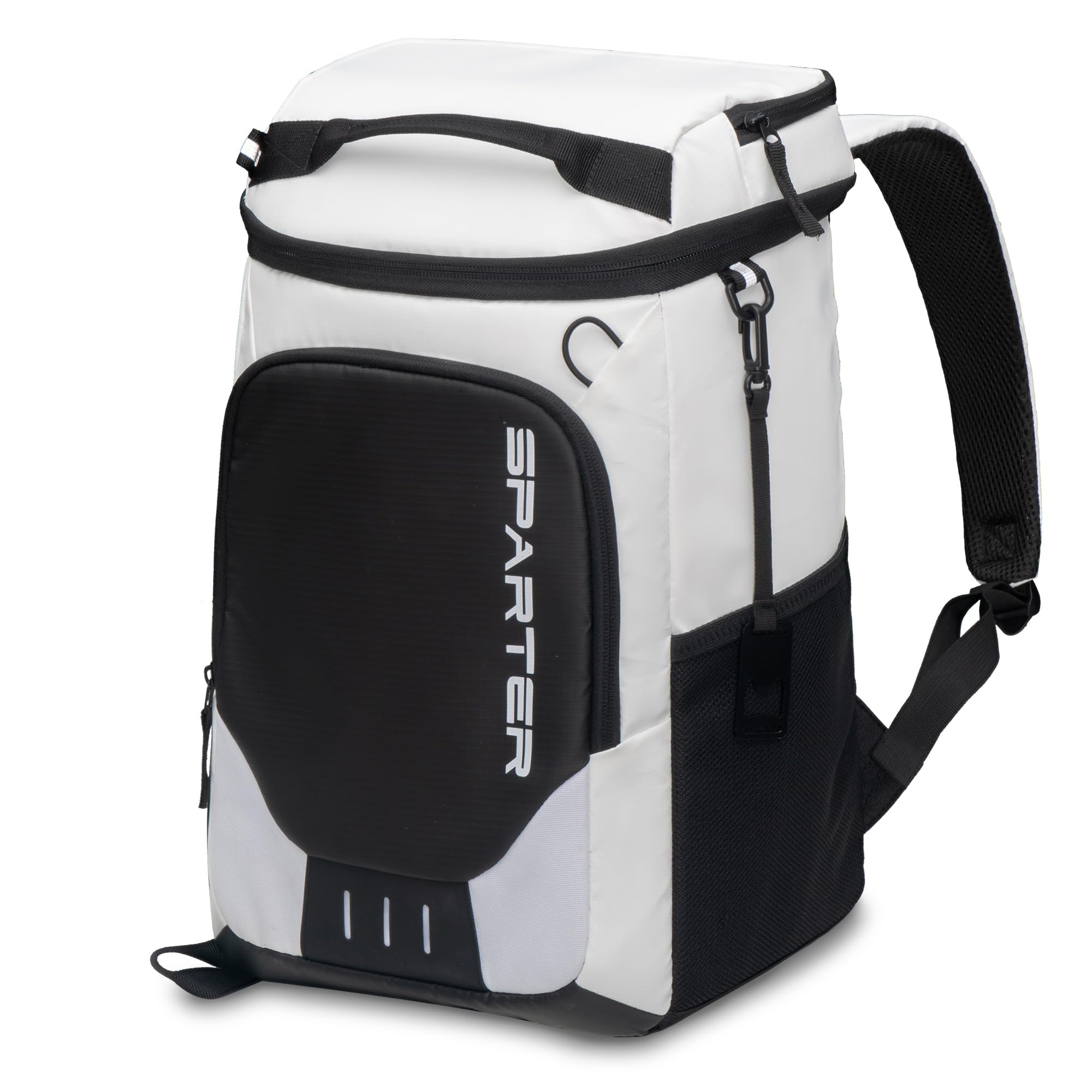SPARTER Backpack Cooler Insulated Leak Proof 33/49 Cans, 2 Insulated Compartments Thermal Bag, Portable Lightweight Beach Travel Camping Lunch Backpack for Men and Women - pokemaSPARTER Backpack Cooler Insulated Leak Proof 33/49 Cans, 2 Insulated Compartments Thermal Bag, Portable Lightweight Beach Travel Camping Lunch Backpack for Men and Women