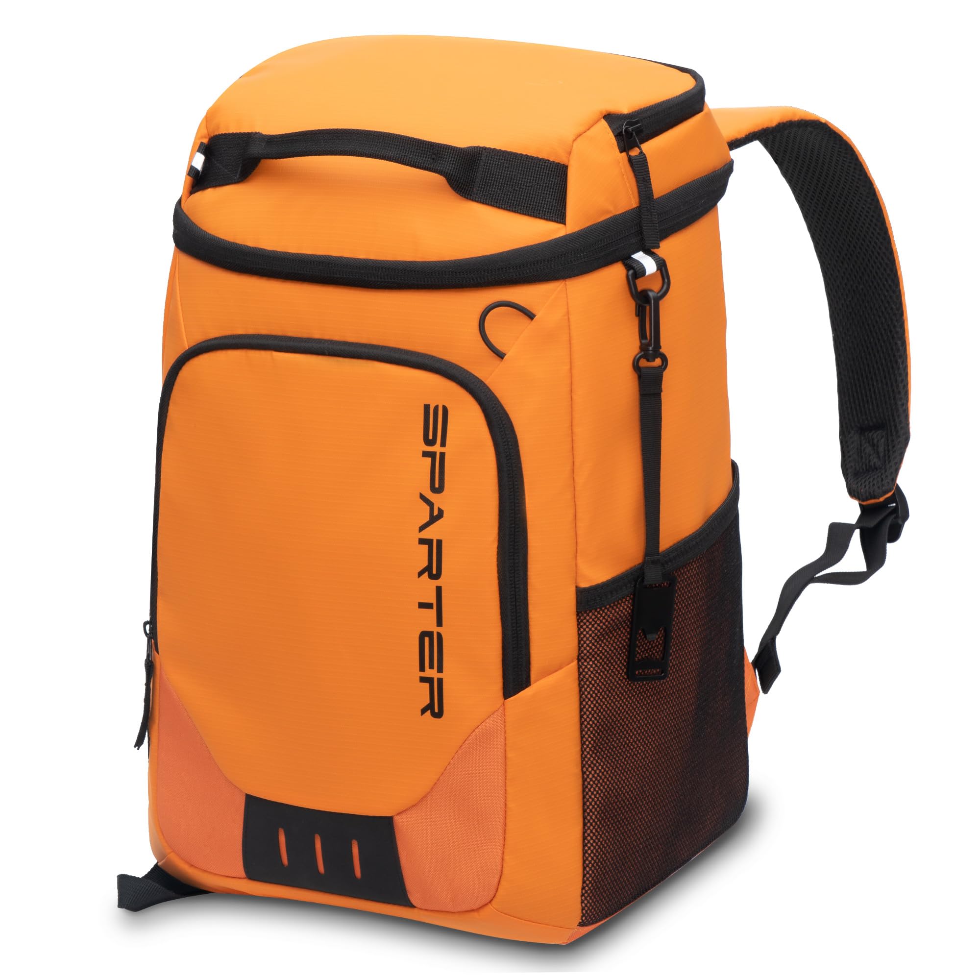 SPARTER Backpack Cooler Insulated Leak Proof 33/49 Cans, 2 Insulated Compartments Thermal Bag, Portable Lightweight Beach Travel Camping Lunch Backpack for Men and Women - pokemaSPARTER Backpack Cooler Insulated Leak Proof 33/49 Cans, 2 Insulated Compartments Thermal Bag, Portable Lightweight Beach Travel Camping Lunch Backpack for Men and Women