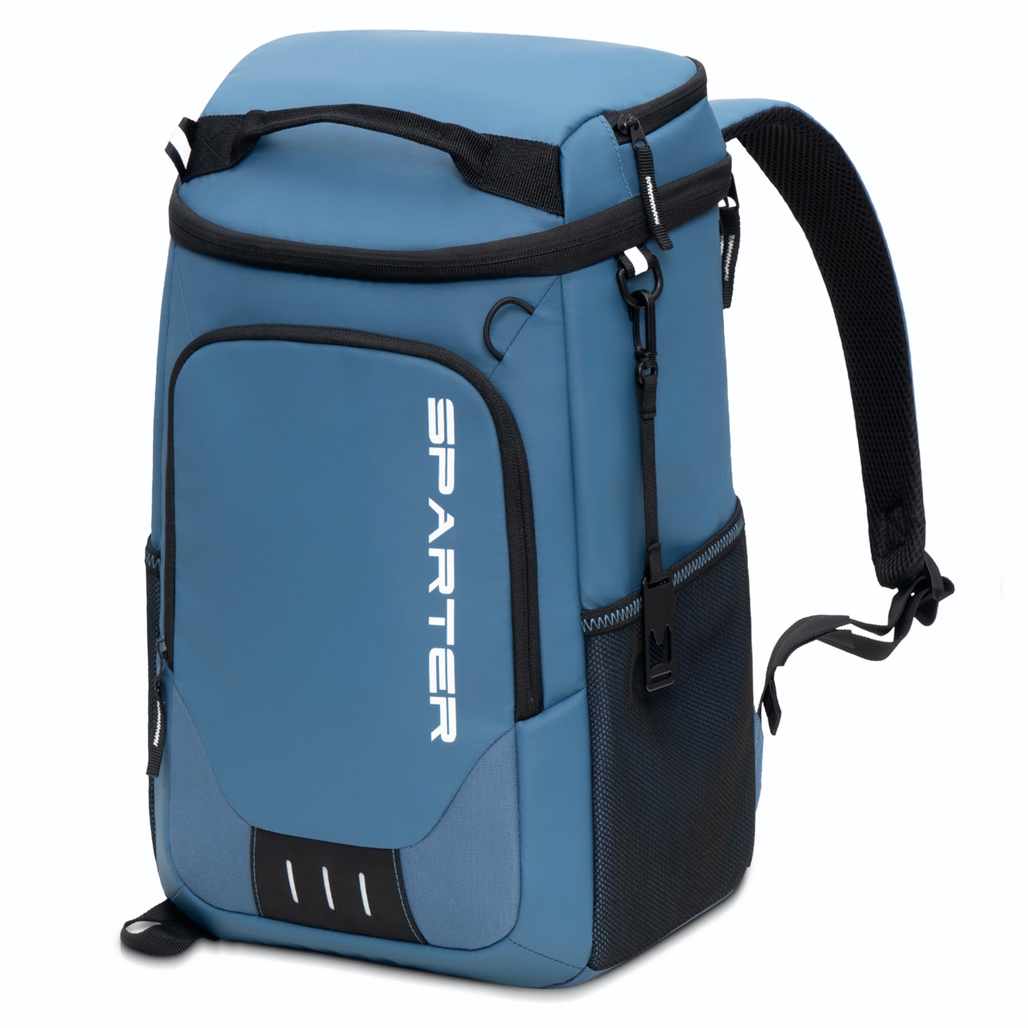 SPARTER Backpack Cooler Insulated Leak Proof 33/49 Cans, 2 Insulated Compartments Thermal Bag, Portable Lightweight Beach Travel Camping Lunch Backpack for Men and Women - pokemaSPARTER Backpack Cooler Insulated Leak Proof 33/49 Cans, 2 Insulated Compartments Thermal Bag, Portable Lightweight Beach Travel Camping Lunch Backpack for Men and Women