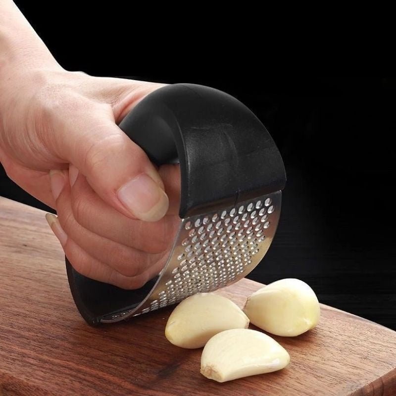 Stainless Steel Garlic Masher Garlic Press Household Manual Curve Fruit Vegetable Tools Kitchen Gadgets - pokemaed70b37d31dabfbf5d8bade3efc3f015