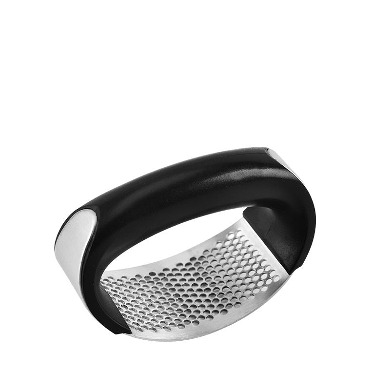 Stainless Steel Garlic Masher Garlic Press Household Manual Curve Fruit Vegetable Tools Kitchen Gadgets - pokema39ea13b5a60cd29f0ebfde554bdd47e1