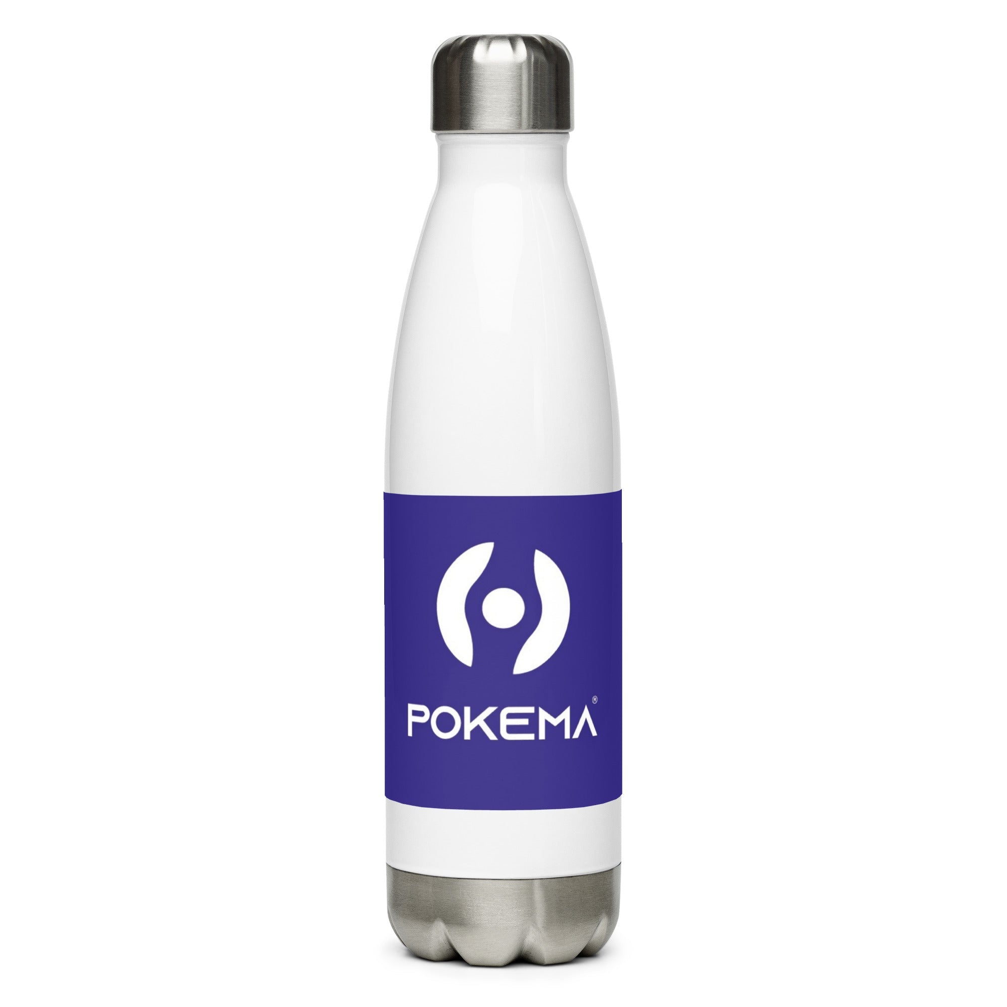 Stainless steel water bottle - pokemaProduct mockup