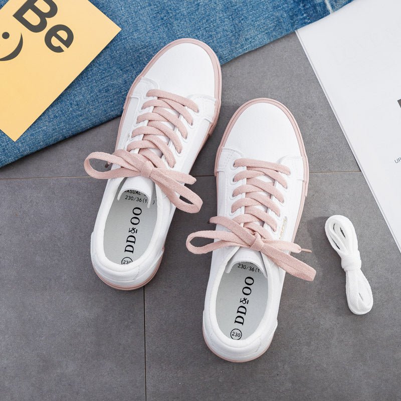 Street Style Trendy Flat Girls Sneakers - pokemac835abcd8da26b3332f88383e426b3ad