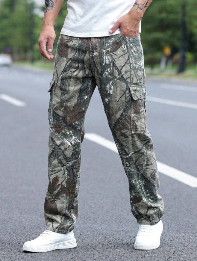 Stretchy Loose Straight Pants - pokemadaa8b47b8dc94a02e2e027e5e3d04154