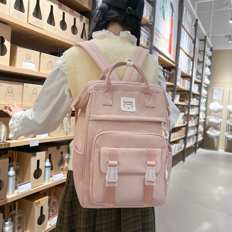 Students School Backpack For Junior High School Girls Animemanga Themed - pokema858671f0ab249420d04a5da318acd105