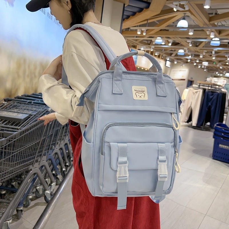 Students School Backpack For Junior High School Girls Animemanga Themed - pokema468f77f9dbc3a162be0e31a5ee5509fb