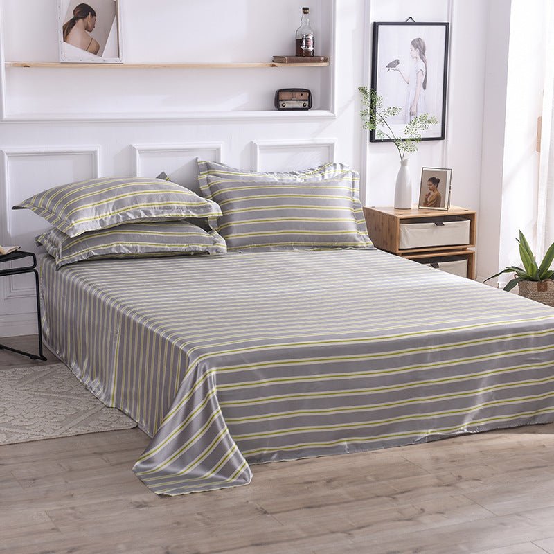 Summer Ice Silk Printing Home Textile Kit Single Bed Sheet Washed Silk Large Bed Sheet - pokemab2a81d0422178592d72464c596fc6044