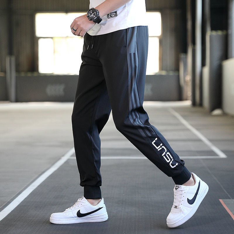 Summer Ultra-thin Quick-drying Ankle Banded Pants - pokema7dd49247ae37d2f36ab4274fb4819d98