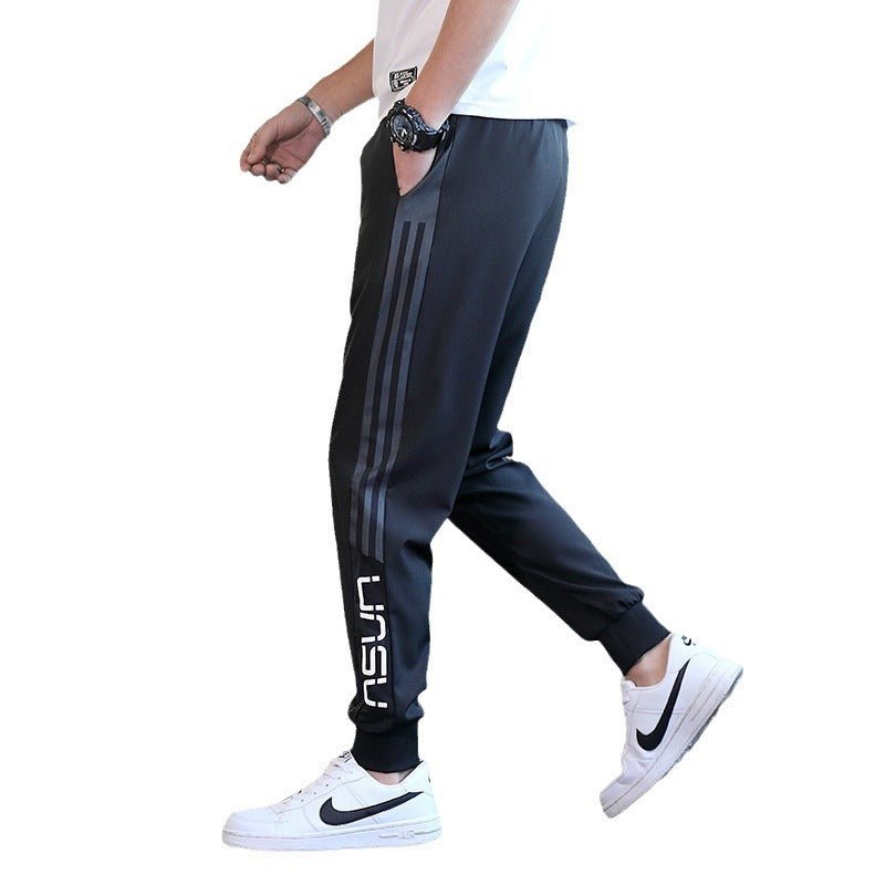 Summer Ultra-thin Quick-drying Ankle Banded Pants - pokema6ac15baceb0dcbde56727e14d73b1c32