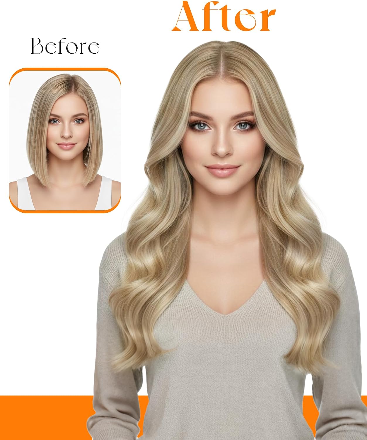 Sunny Hair Butterfly Weft Hair Extensions Human Hair 100g for Date Night | Double Layered Micro Bead Weft for Daily Wear, Golden Blonde Highlights, Layered Fullness, Party Styling, 18 Inch - pokemaSunny Hair Butterfly Weft Hair Extensions Human Hair 100g for Date Night | Double Layered Micro Bead Weft for Daily Wear, Golden Blonde Highlights, Layered Fullness, Party Styling, 18 Inch