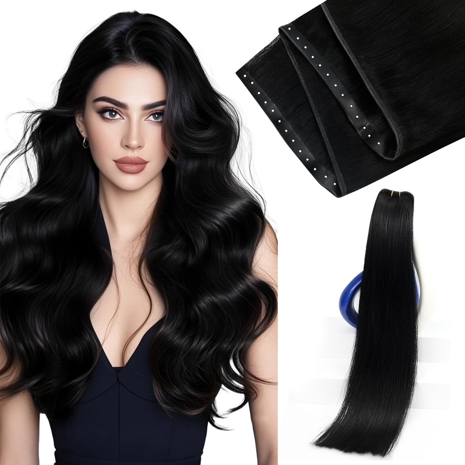Sunny Hair Butterfly Weft Hair Extensions Human Hair 100g for Date Night | Double Layered Micro Bead Weft for Daily Wear, Golden Blonde Highlights, Layered Fullness, Party Styling, 18 Inch - pokemaSunny Hair Butterfly Weft Hair Extensions Human Hair 100g for Date Night | Double Layered Micro Bead Weft for Daily Wear, Golden Blonde Highlights, Layered Fullness, Party Styling, 18 Inch