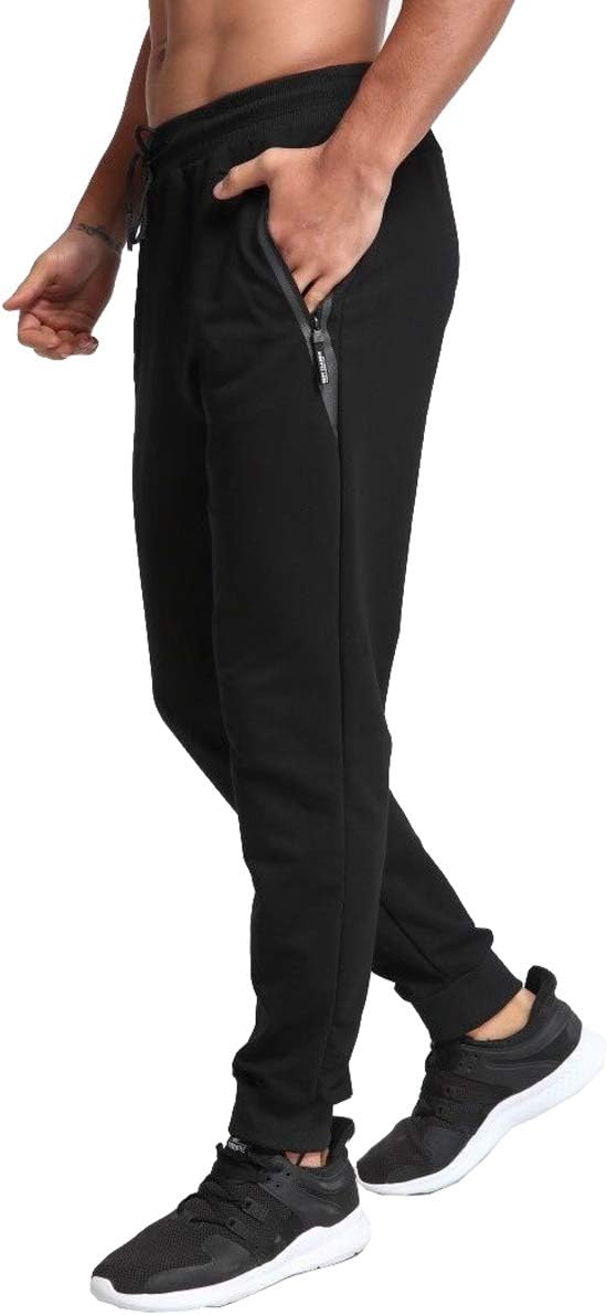 Tansozer Men's Lightweight Joggers Casual Slim Sweatpants Track Pants with Zipper Pockets - pokemaTansozer Men's Lightweight Joggers Casual Slim Sweatpants Track Pants with Zipper Pockets