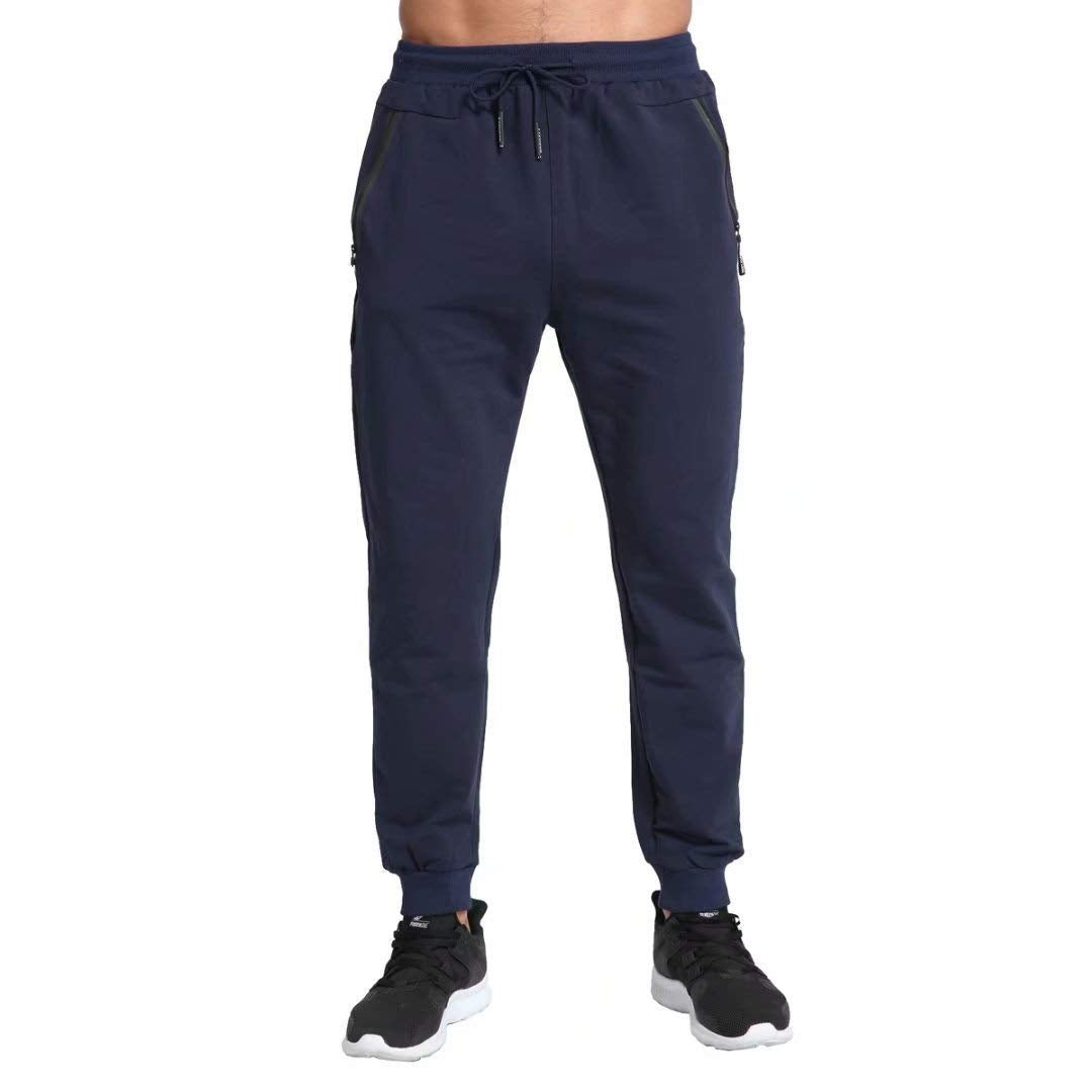 Tansozer Men's Lightweight Joggers Casual Slim Sweatpants Track Pants with Zipper Pockets - pokemaTansozer Men's Lightweight Joggers Casual Slim Sweatpants Track Pants with Zipper Pockets