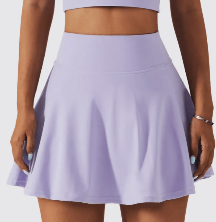 Tennis Skirt Fitness Badminton Fake Two Piece Sport - pokemaTennis Skirt Fitness Badminton Fake Two Piece Sport