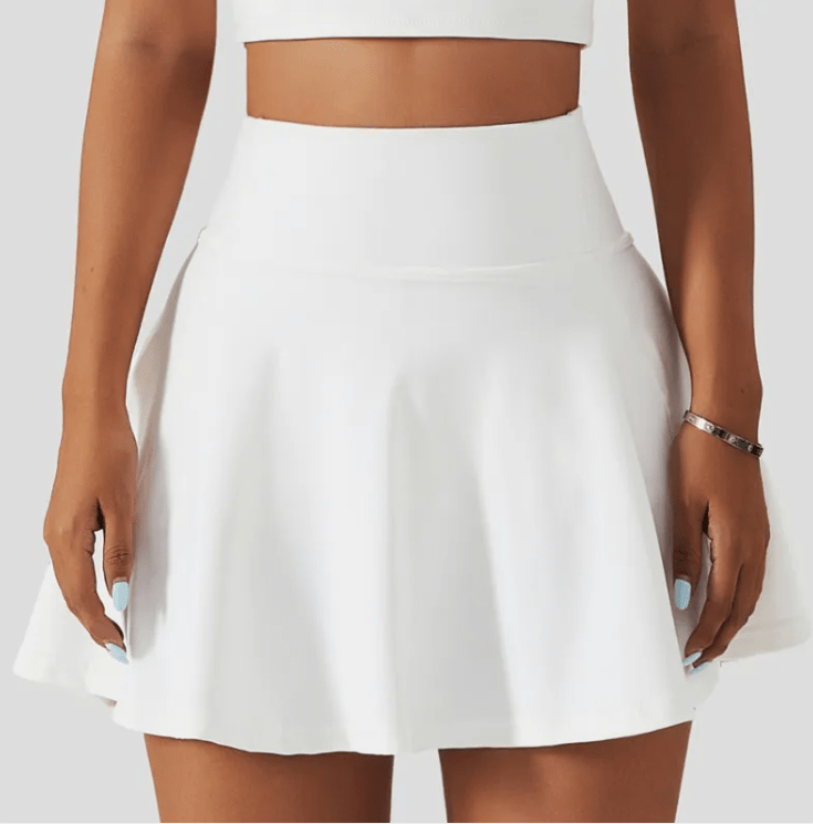 Tennis Skirt Fitness Badminton Fake Two Piece Sport - pokemaTennis Skirt Fitness Badminton Fake Two Piece Sport
