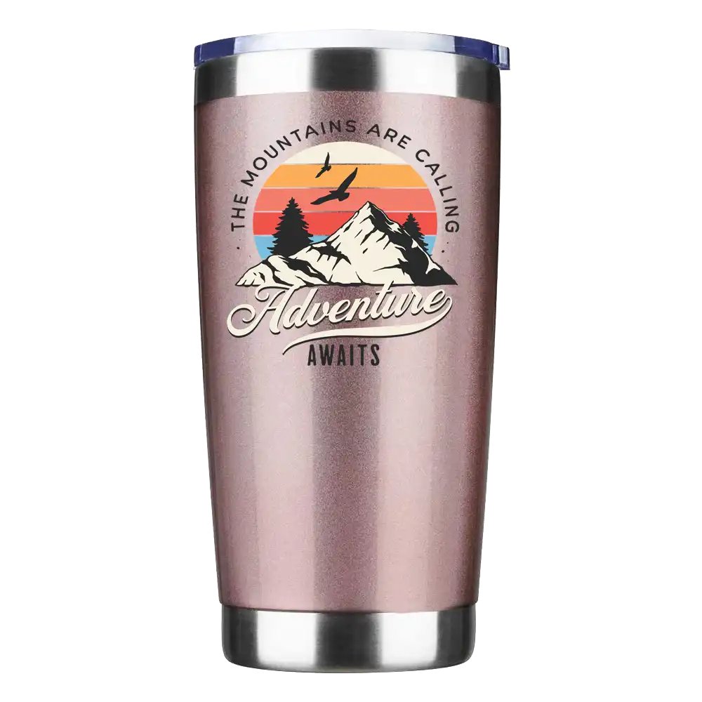 The Mountains Are Calling 20oz Insulated Vacuum Sealed Tumbler - pokemaThe Mountains Are Calling 20oz Insulated Vacuum Sealed Tumbler
