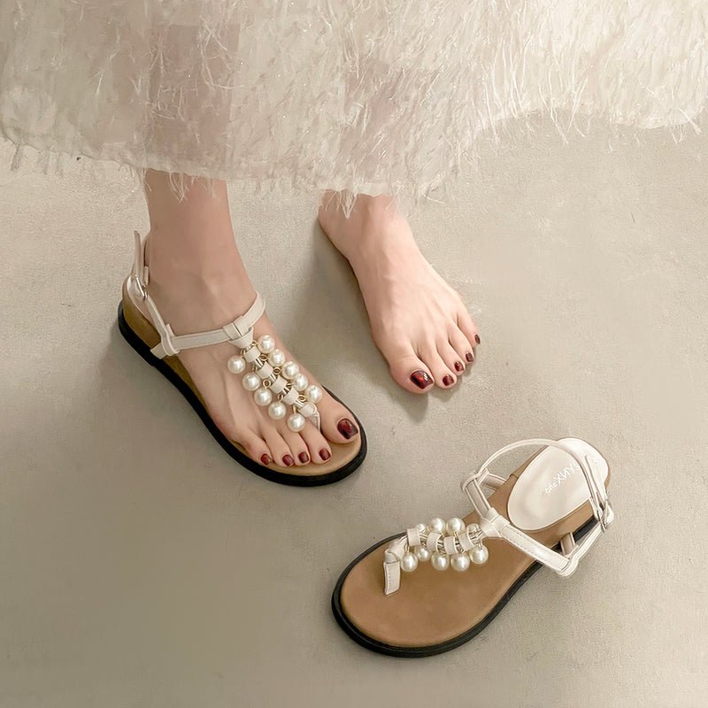 Thick Sole Height Increasing Wedge Thong Super High Heel Sandals Women 2026 New Summer For Dresses Comfortable Thong Roman Shoes - pokemac18fe4651eef6257ea7d48c95974740d