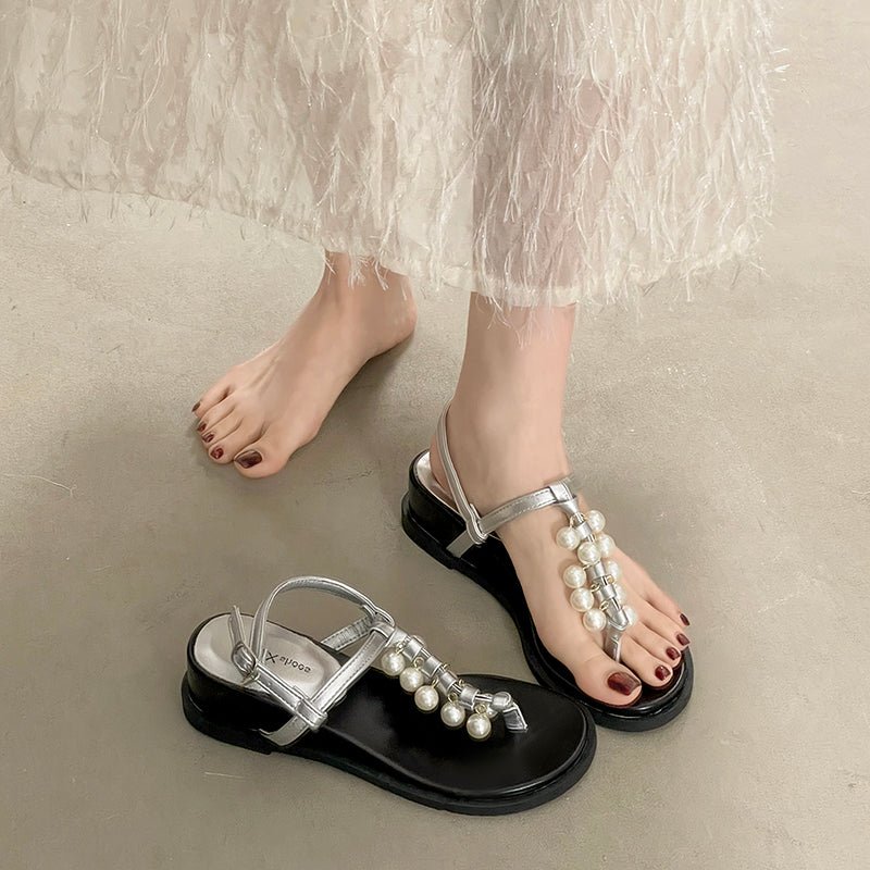 Thick Sole Height Increasing Wedge Thong Super High Heel Sandals Women 2026 New Summer For Dresses Comfortable Thong Roman Shoes - pokemafbe64453c121399d08a052028c872244