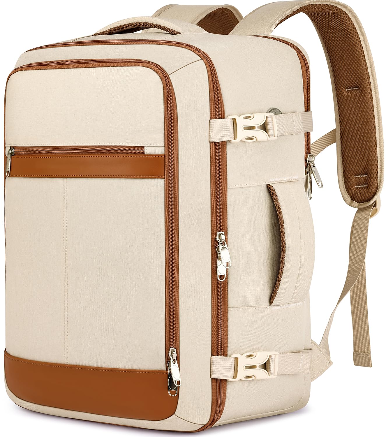 Travel Backpack for Women Flight Approved Carry On Travel Backpack with Shoe Pouch,TSA 15.6inch Laptop Sac à Dos Personal Item Bag for Weekender Overnight Bags Bookbag Travel Essentials,Beige - pokemaTravel Backpack for Women Flight Approved Carry On Travel Backpack with Shoe Pouch,TSA 15.6inch Laptop Sac à Dos Personal Item Bag for Weekender Overnight Bags Bookbag Travel Essentials,Beige