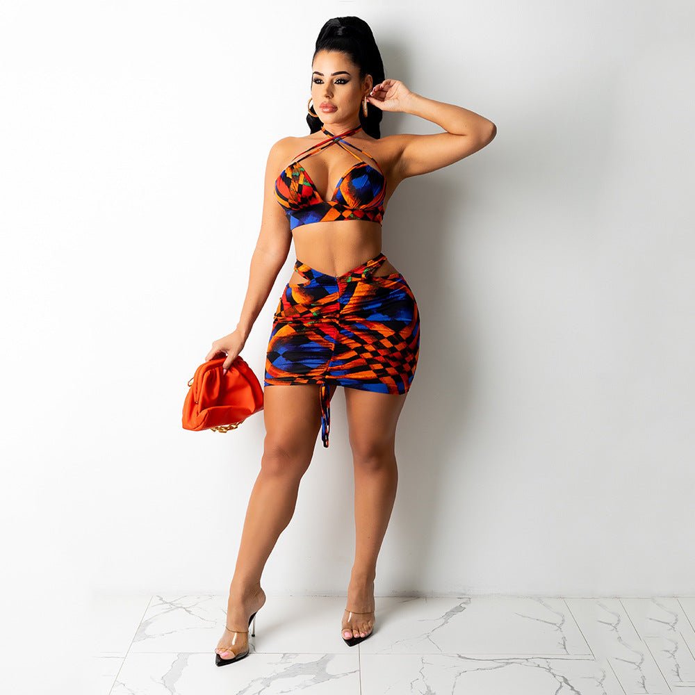 Two-piece Skirt With Hip Skirt - pokema3bcadf4b4fd746d17fe710235a4f87bd