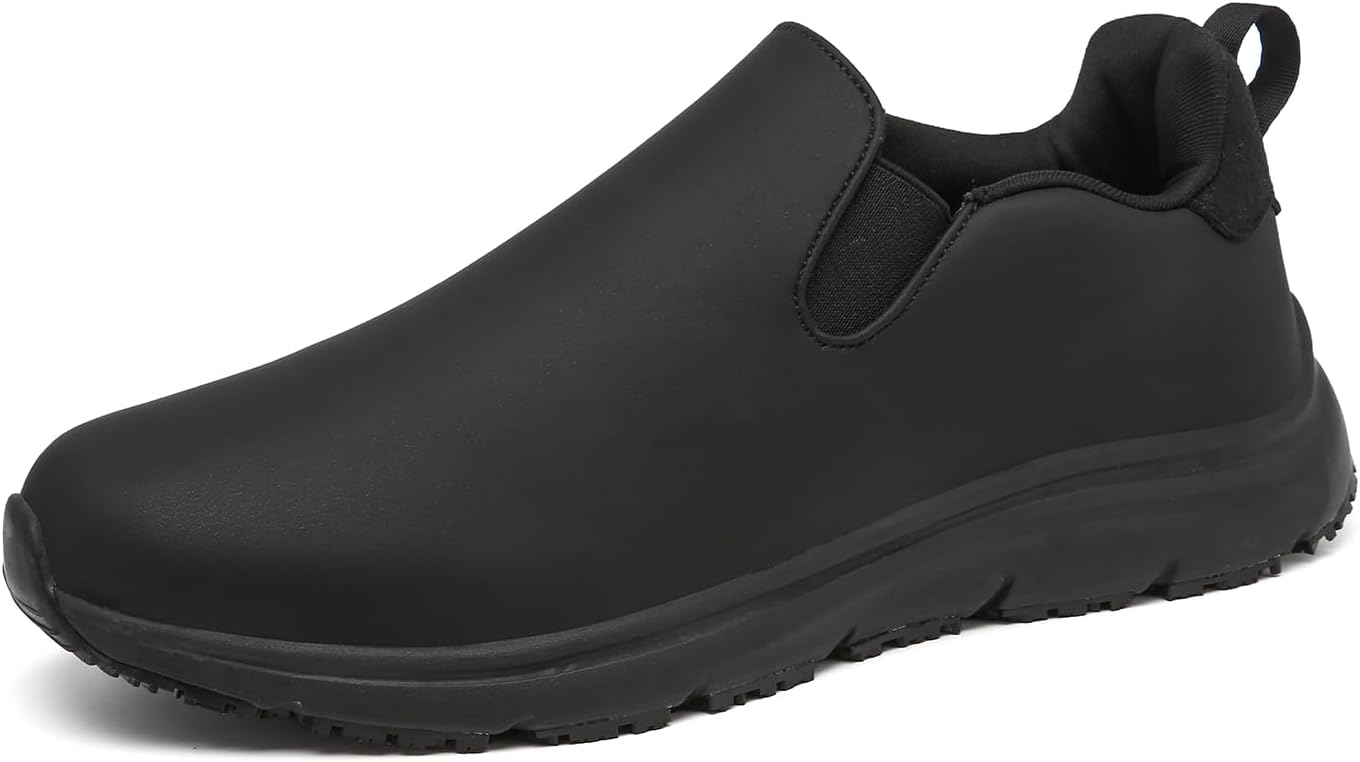 Ulogu Non Slip Waterproof Shoes for Men Women Oil Resistant Slip On Work | Chef Nurse Waiter Garden Food Service Restaurant Kitchen Lightweight Comfort Walking Loafers Chaussures antidérapantes - pokemaUlogu Non Slip Waterproof Shoes for Men Women Oil Resistant Slip On Work | Chef Nurse Waiter Garden Food Service Restaurant Kitchen Lightweight Comfort Walking Loafers Chaussures antidérapantes