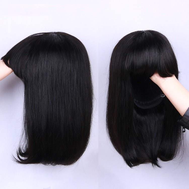 Unice Hair Full Machine Human Hair Wigs For Black Women - pokema9225a96caad32690d03ed5c90b5845e5