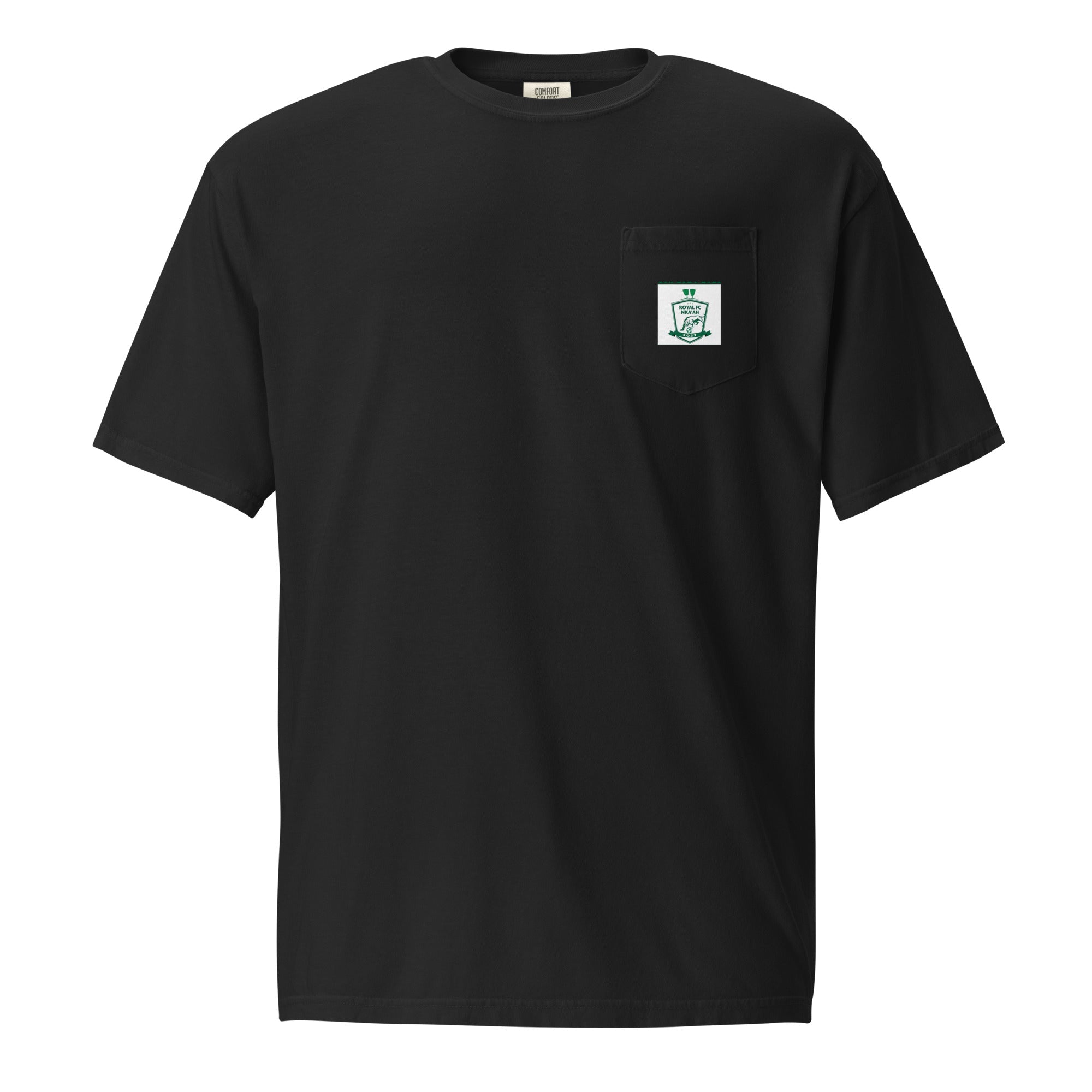 Unisex garment-dyed pocket t-shirt - pokemaProduct mockup
