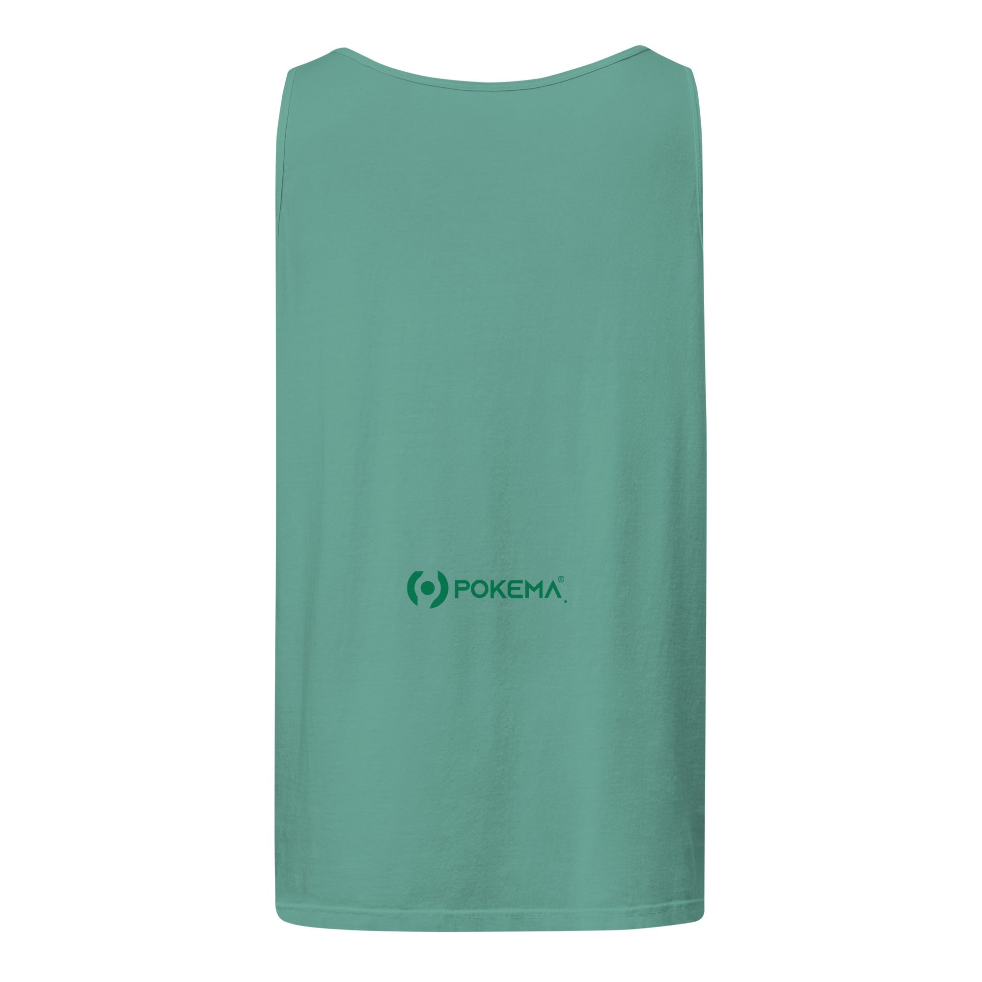 Unisex garment-dyed tank top - pokemaProduct mockup
