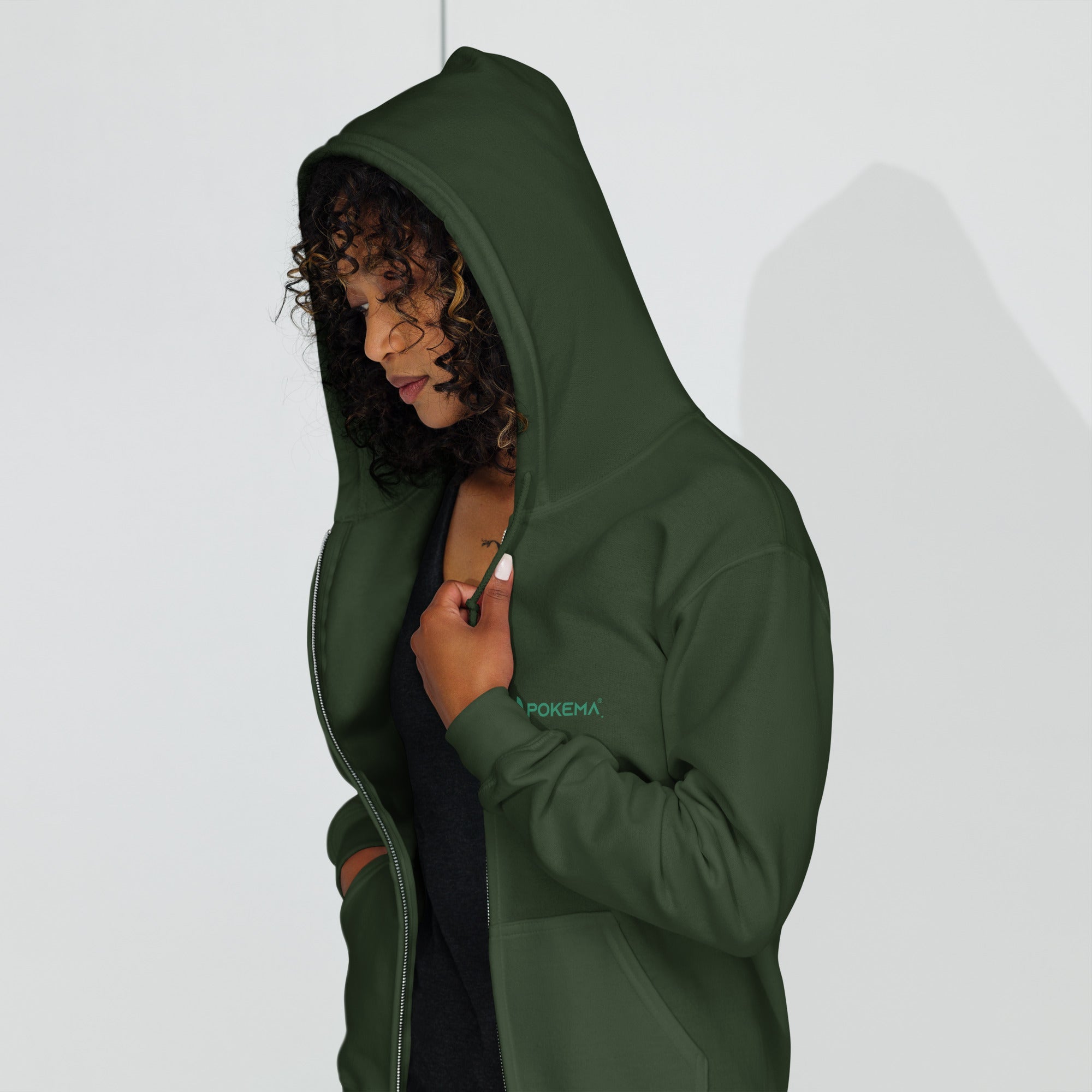 Unisex heavy blend zip hoodie - pokemaProduct mockup