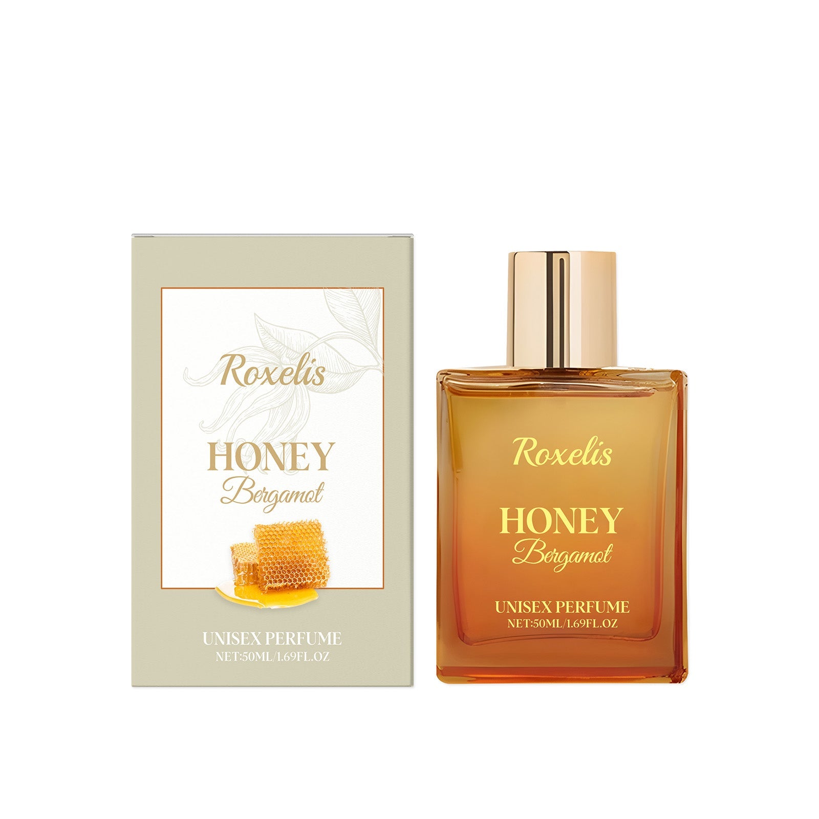 Unisex Honey Bergamot Perfume Long-Lasting Light & Fresh-fragrance Subtle & Elegant Scent For Daily Wear & Special Occasions - pokemab55c9780bd0393723c039e72c908c8b2