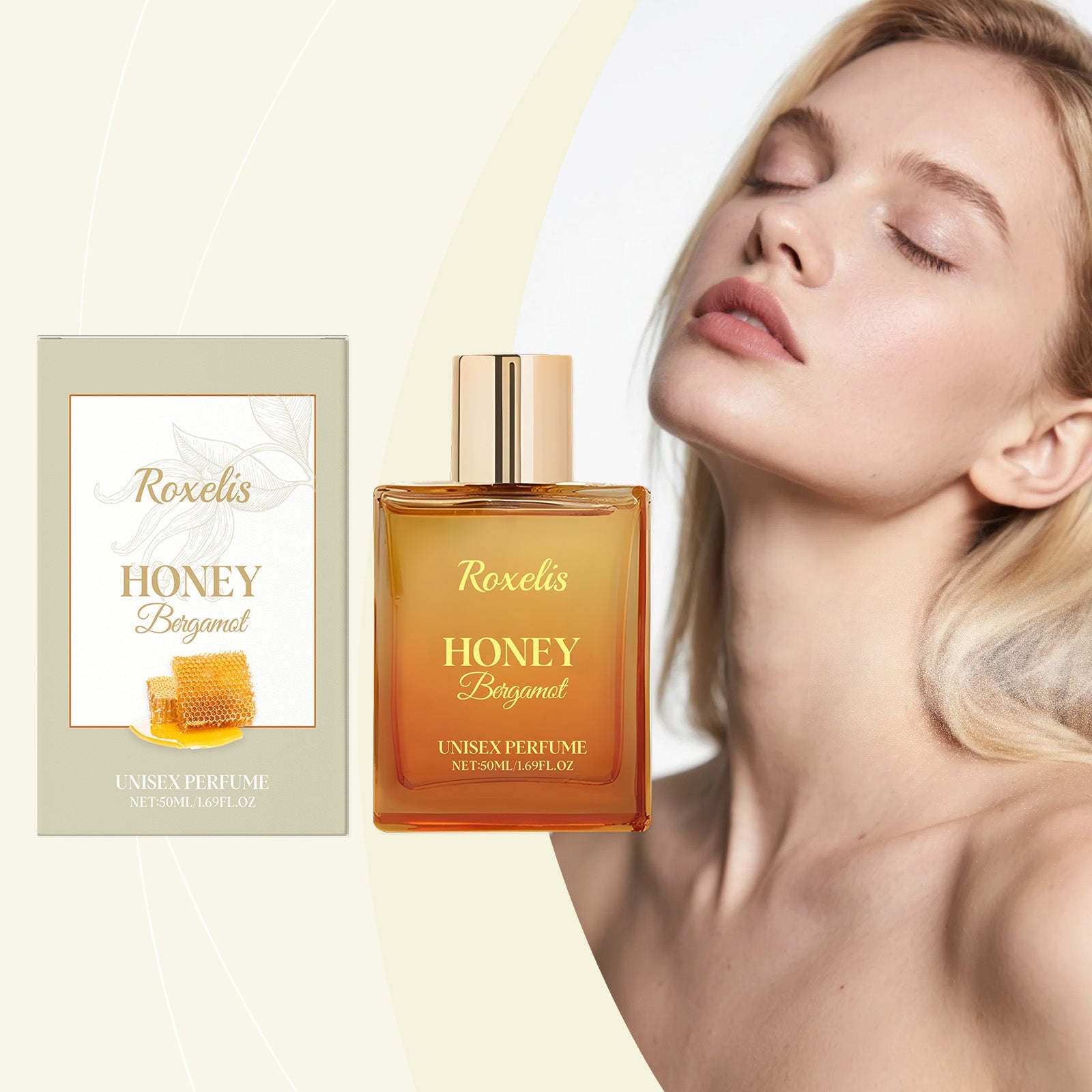 Unisex Honey Bergamot Perfume Long-Lasting Light & Fresh-fragrance Subtle & Elegant Scent For Daily Wear & Special Occasions - pokemaa2cecb1795ffeb6df3480ead39b79d5e