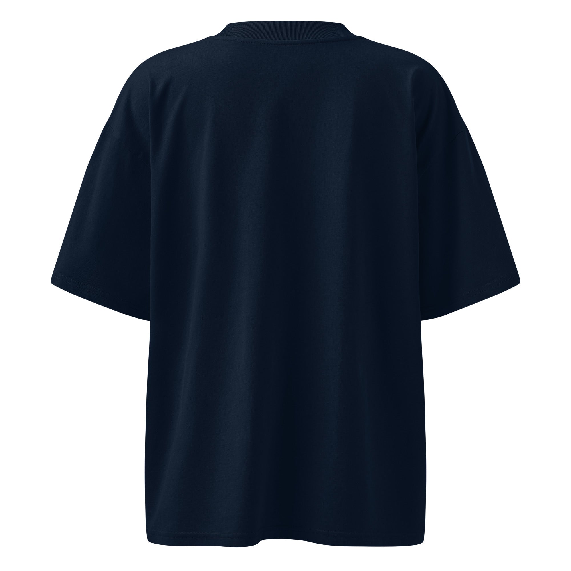 Unisex organic oversized high neck t-shirt - pokemaProduct mockup