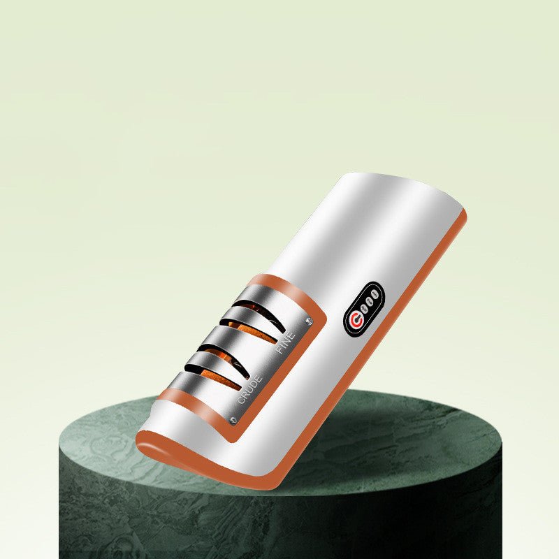 USB Rechargeable Electric Knife Sharpener Automatic Adjustable Kitchen Tool For Fast Sharpening Knives Scissors And Grinders Gadgets - pokemae14ead23bd9a64b87b548d70d3e90e53