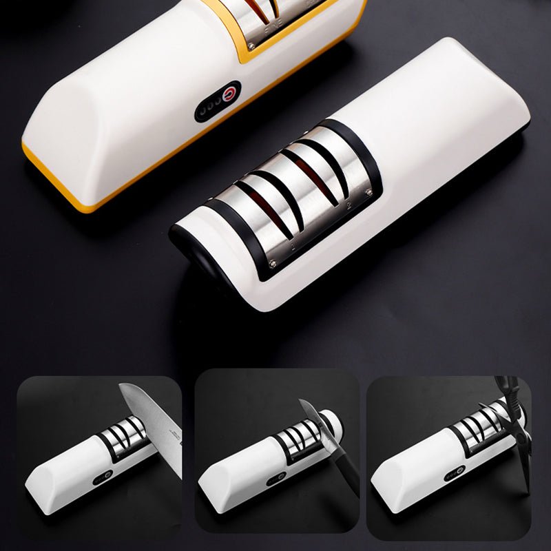 USB Rechargeable Electric Knife Sharpener Automatic Adjustable Kitchen Tool For Fast Sharpening Knives Scissors And Grinders Gadgets - pokema9c16406ecb0f78a2312bf74217f73d44
