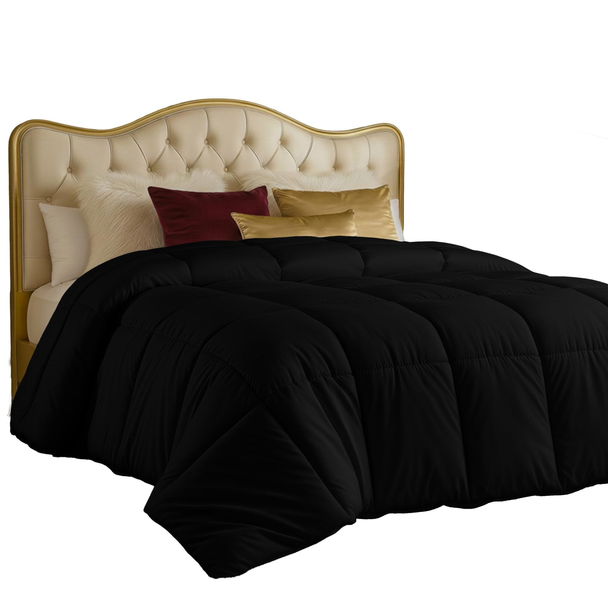Utopia Bedding Comforters Queen Size, All Season Duvet Insert, Down Alternative Box Stitched Bed Comforter with Corner Tabs, Machine Washable (White) - pokemaUtopia Bedding Comforters Queen Size, All Season Duvet Insert, Down Alternative Box Stitched Bed Comforter with Corner Tabs, Machine Washable (White)