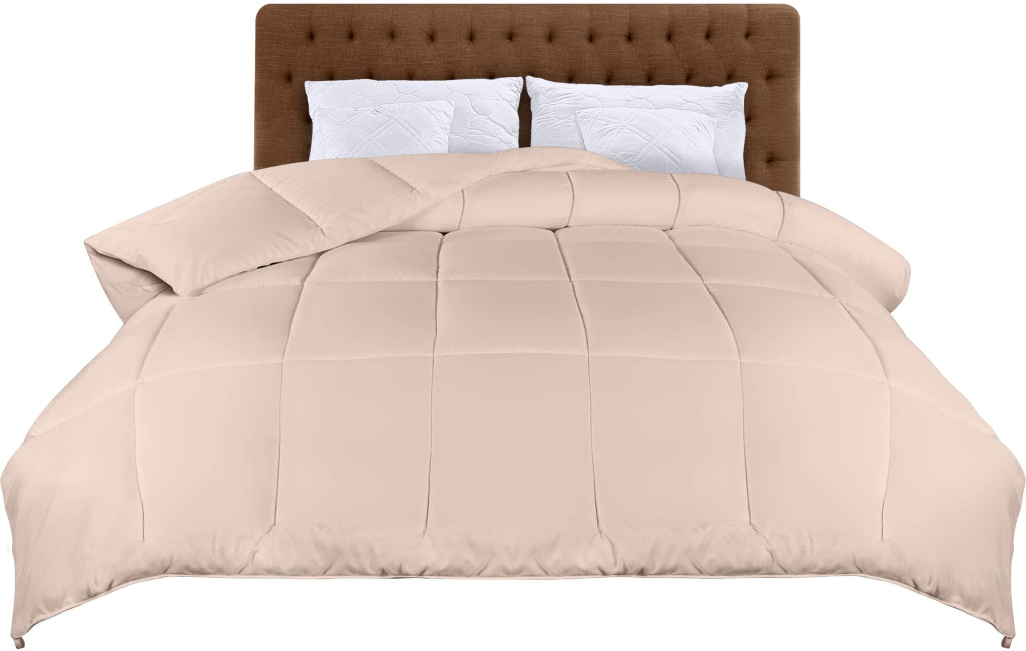 Utopia Bedding Comforters Queen Size, All Season Duvet Insert, Down Alternative Box Stitched Bed Comforter with Corner Tabs, Machine Washable (White) - pokemaUtopia Bedding Comforters Queen Size, All Season Duvet Insert, Down Alternative Box Stitched Bed Comforter with Corner Tabs, Machine Washable (White)