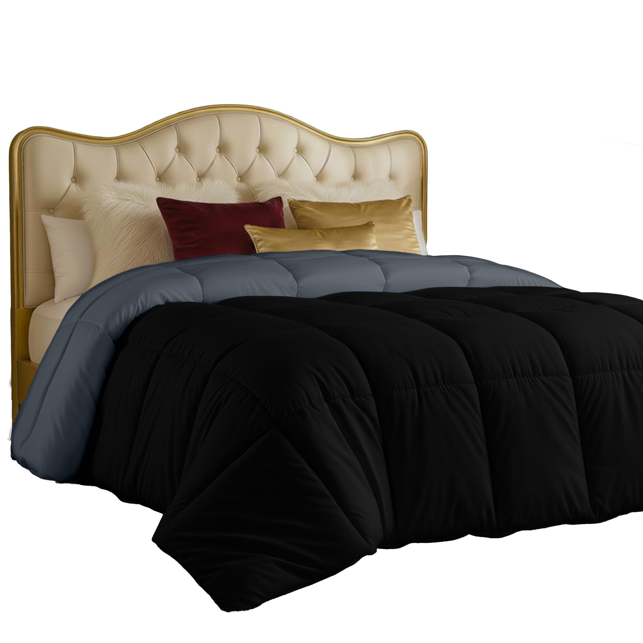 Utopia Bedding Comforters Queen Size, All Season Duvet Insert, Down Alternative Box Stitched Bed Comforter with Corner Tabs, Machine Washable (White) - pokemaUtopia Bedding Comforters Queen Size, All Season Duvet Insert, Down Alternative Box Stitched Bed Comforter with Corner Tabs, Machine Washable (White)