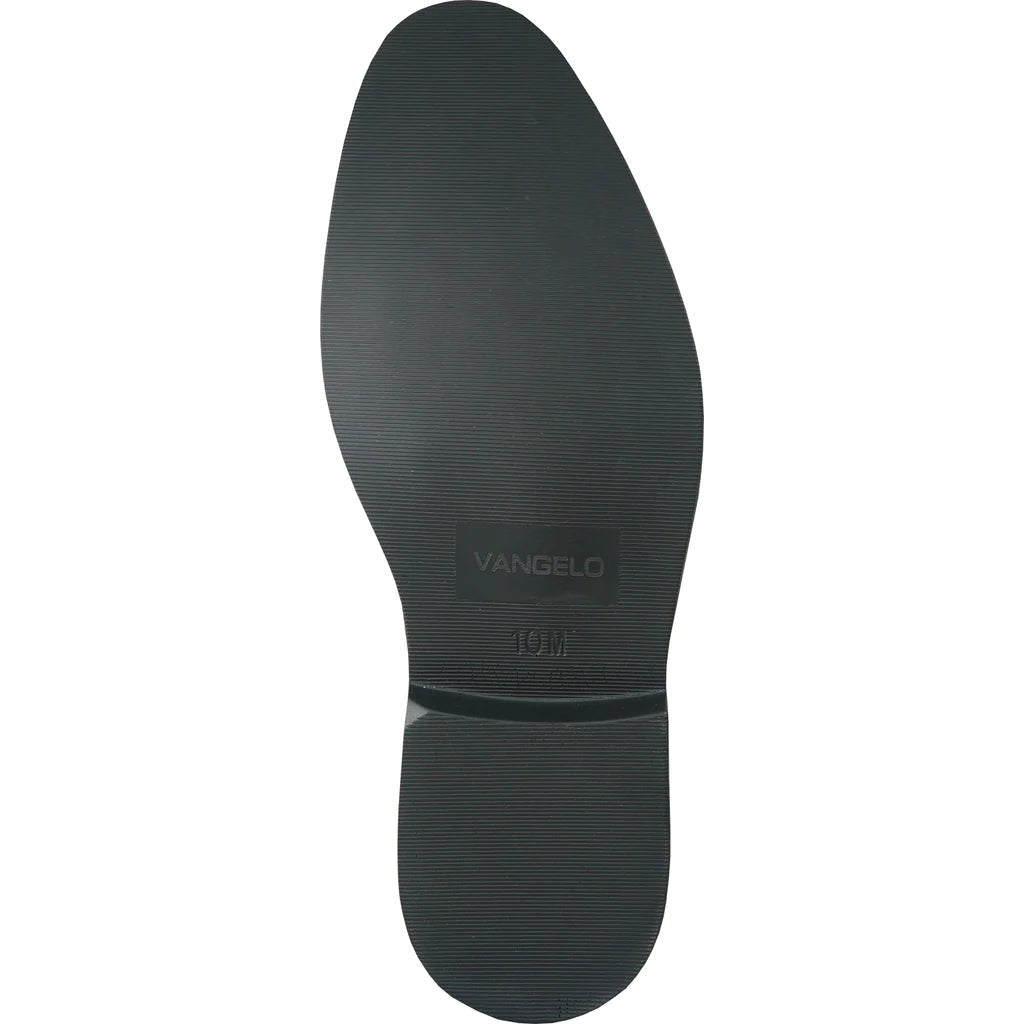 "Vallo-1P" Brown Matte Vangelo Tuxedo Shoes - pokema"Vallo-1P" Brown Matte Vangelo Tuxedo Shoes