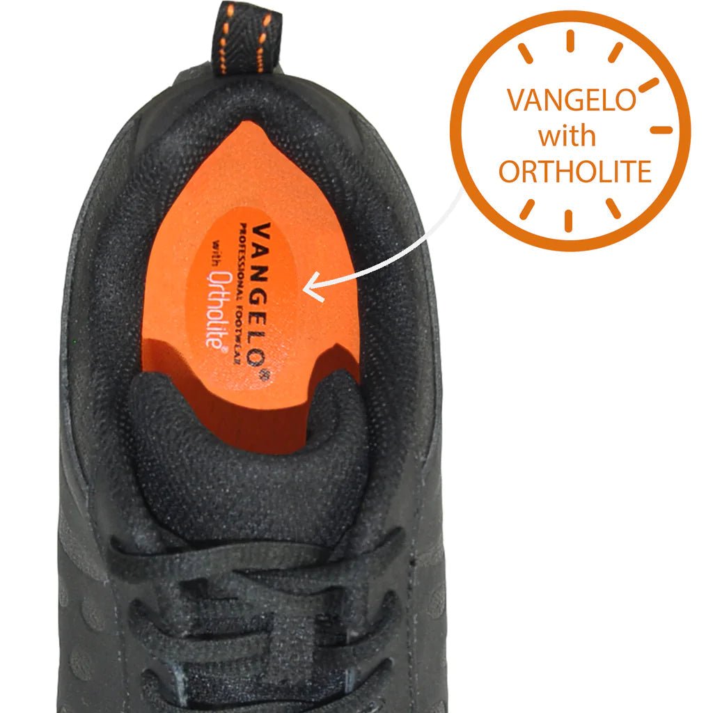 VANGELO Women Slip Resistant Shoe AVA-4 Black - pokemaVANGELO Women Slip Resistant Shoe AVA-4 Black