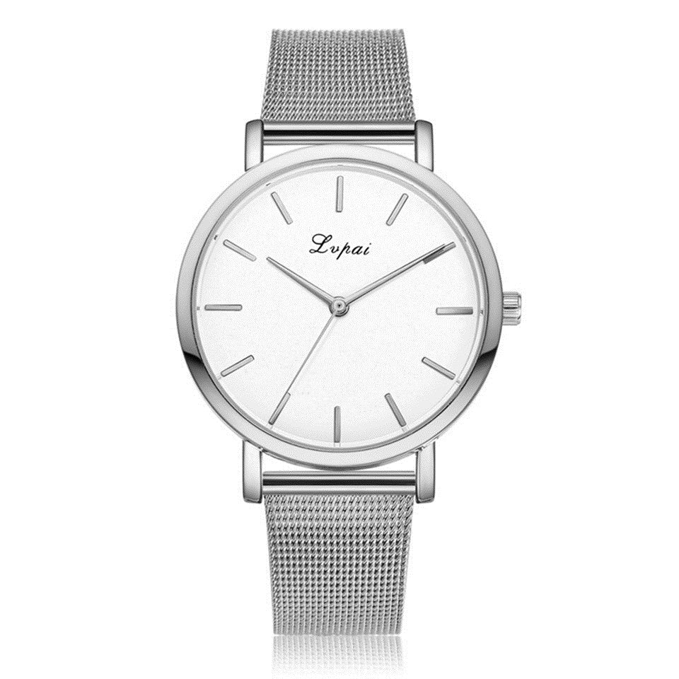 Vansvar fashion brand silver and gold mesh band creative marble wristwatch casual women quartz watches gift relogio feminino - pokemafd20df5382b7f7198b36d4d60de5dada