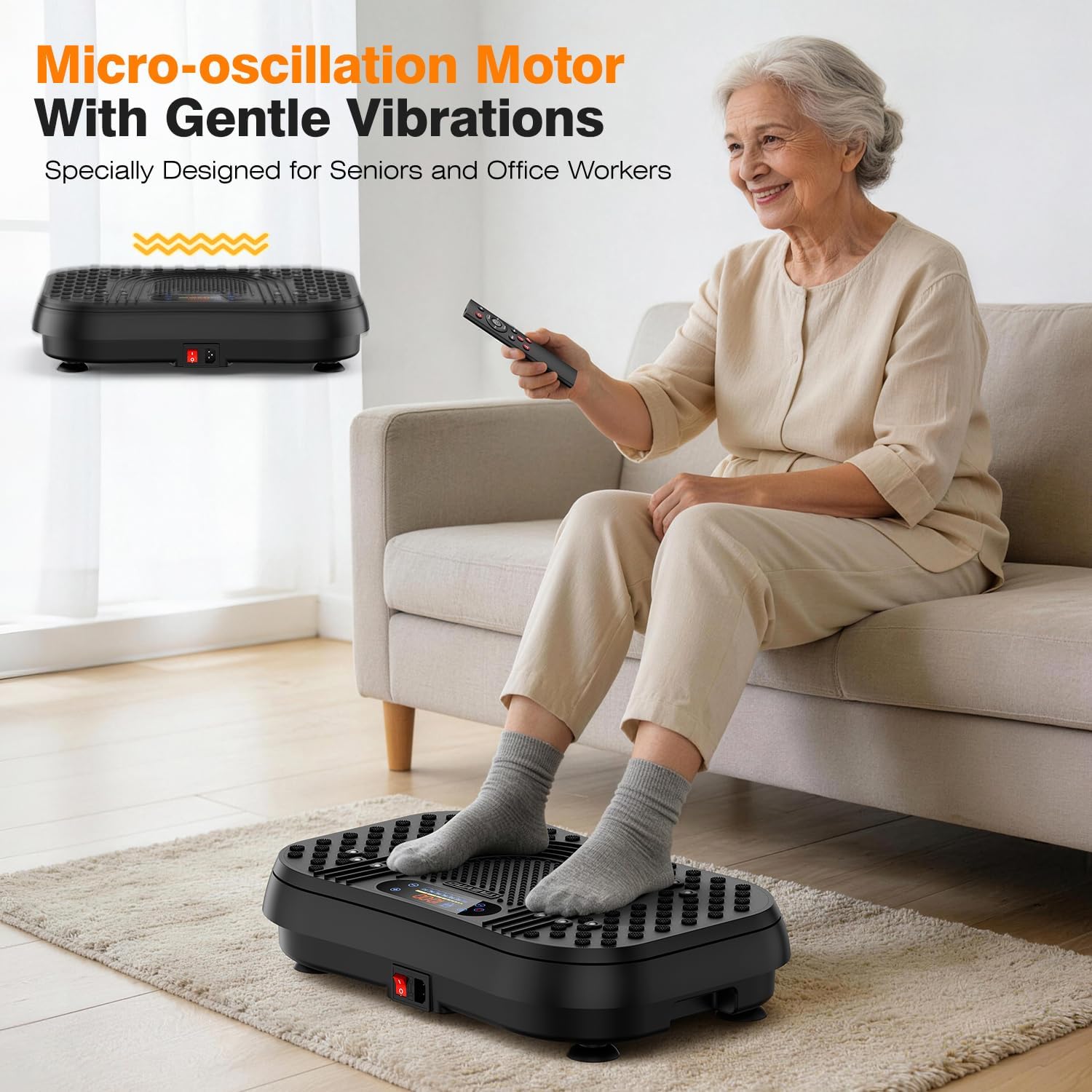 Vibration Plate Exercise Machine with APP, 3D Dual Motor Vibration Plate 199 Adjustable Speed, Vibrating Plate Automatic Mode P1-P7, 450 Lbs Capacity Shake Plate with Remote Control - pokemaVibration Plate Exercise Machine with APP, 3D Dual Motor Vibration Plate 199 Adjustable Speed, Vibrating Plate Automatic Mode P1-P7, 450 Lbs Capacity Shake Plate with Remote Control