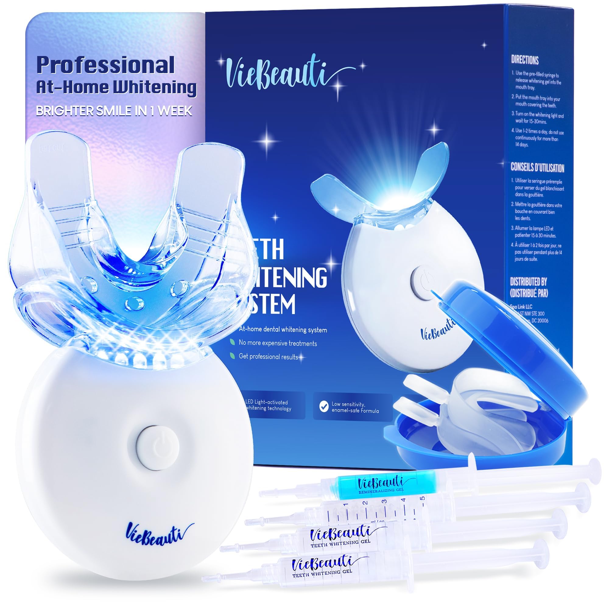 VieBeauti Teeth Whitening Pen Gel: 30+ Uses - Teeth whitening Gel with Professional Formulation and Ingredients, No Sensitivity, Travel-Friendly, Beautiful White Smile Mint - pokemaVieBeauti Teeth Whitening Pen Gel: 30+ Uses - Teeth whitening Gel with Professional Formulation and Ingredients, No Sensitivity, Travel-Friendly, Beautiful White Smile Mint