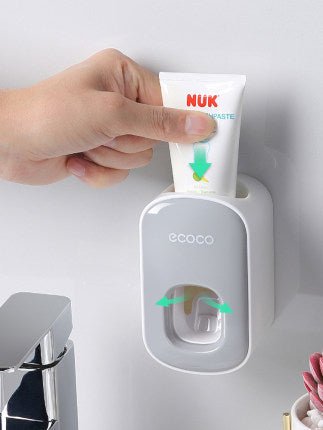 Wall Mounted Automatic Toothpaste Holder Bathroom Accessories Set Dispenser - pokema3b08c9a8d72fb70610dd5d0d4a3b8907