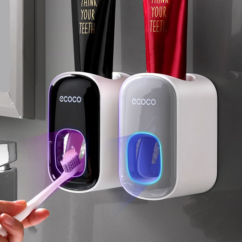 Wall Mounted Automatic Toothpaste Holder Bathroom Accessories Set Dispenser - pokemabbf65b8f63ea693eee63e9ee4af88b24