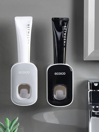 Wall Mounted Automatic Toothpaste Holder Bathroom Accessories Set Dispenser - pokema77c7d072c5b1efeb2e0434263a94bce7