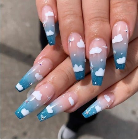 Wearing Nails Finished Soft Nails False Nails - pokema26c8dd897cdc3a2490b68e6d783180a7