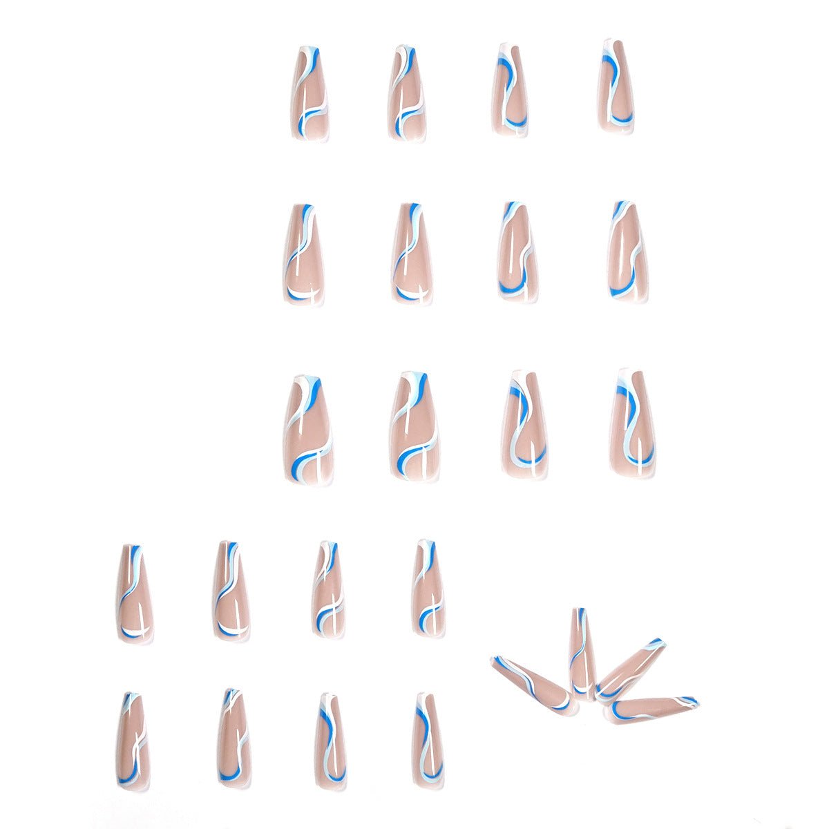 Wearing Nails Finished Soft Nails False Nails - pokema61d34b56528d443a9f9246ac8ea01044